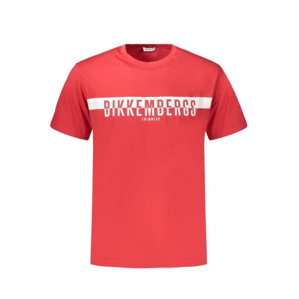 Bikkembergs Red Cotton Men's Men's T-Shirt